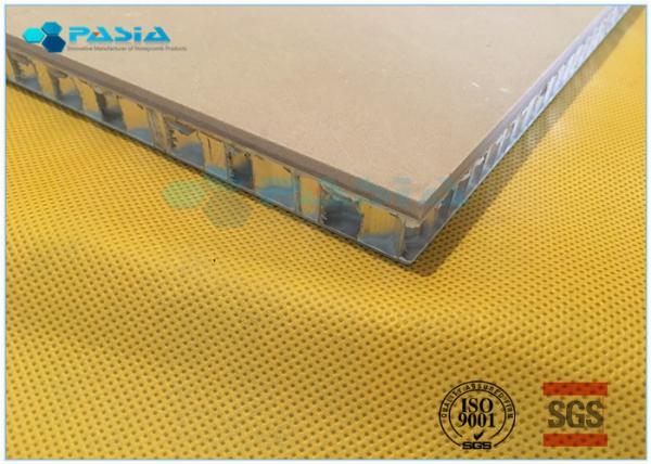 Sandstone Aluminium Honeycomb Panel With Edge Sealed Thickness 20mm - 30mm