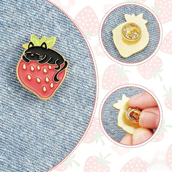 Custom enamel pins with glitter, soft/hard finish, and cute cartoon anime design.