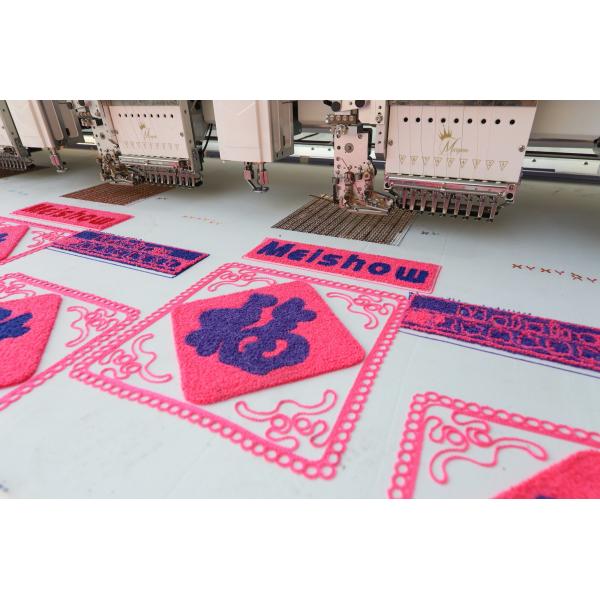 Multifunction 15 Heads Towel Embroidery Machine With Computer Flat Embroidery