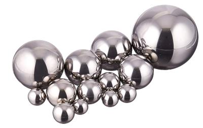 Espessura decorativa exterior oca inoxidável 2MM do jardim 900mm da bola de aço