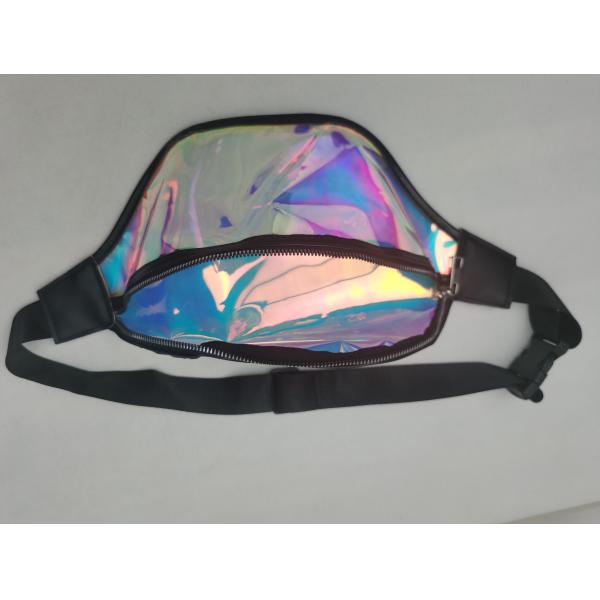 Transparent PVC Bum Bag Fashion Reflective Waist Bags Holographic Laser Fanny Pack