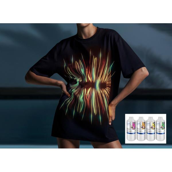 Baosiwei DTF Fluorescent Ink Red , Yellow , Green , Orange