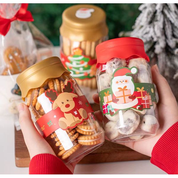 Personalised 2022 Christmas Box Sealing Sticker Removable Printable Labels
