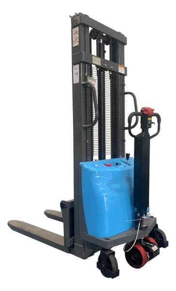 Altura de elevação de 3000 mm Empilhadeira elétrica com capacidade de carga de 2 T e motor de elevação hidráulica