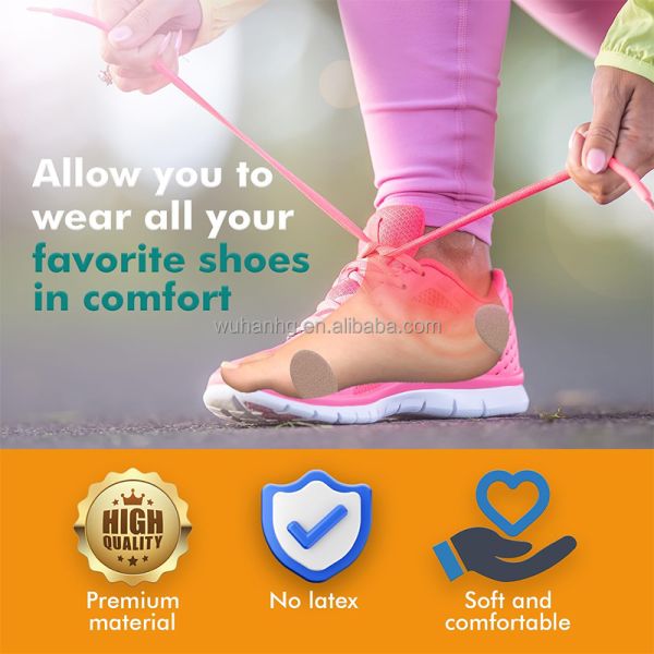 Anti Wear Self Adhesive Heel Protector Tape PE Foam Foot Care Stickers