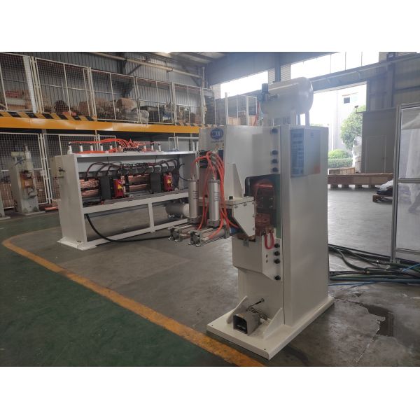 Industrial Galvanized Sheets Resistance Projection Welders Horizontal Welding