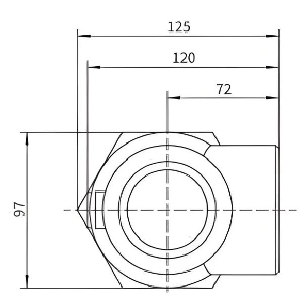 Industrial 50mm Orifice MPV With 4-5 Bar Opering Pressure