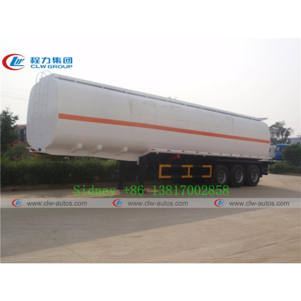 Three BPW-12T Axle 55000L 40T Oil Tanker Trailer