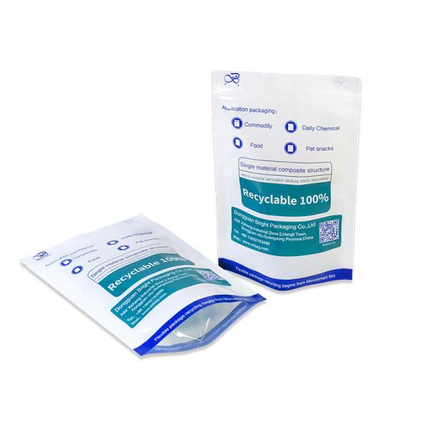 Eco-Friendly  Long-Lasting Recycled Candy Stand Up Food Storage Bags