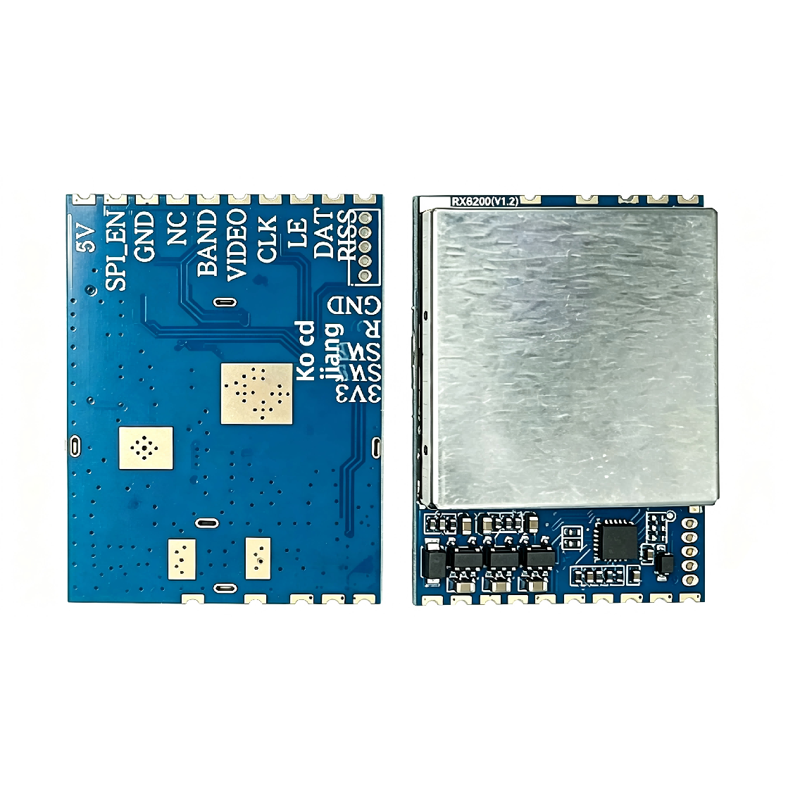 Kimpok RX8200 6.0-8.26GHz 64CH Wireless Video Receiver Module, 6000-8260MHz Frequency Range, -95dBm High Sensitivity