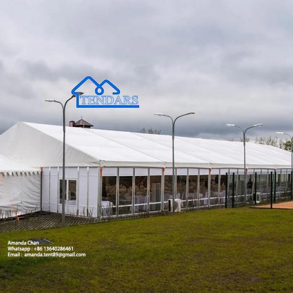 Casas de luxo personalizadas de casamento impermeáveis para o inverno
