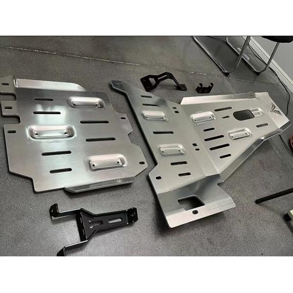 1810*870*8mm Off Road Aluminum Alloy Under Engine Cover Mud Flap Guard Skid Plate for JEEP Wrangler JL JK