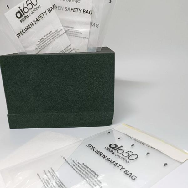 sac de l'emballage 95kpa pour le transport biologique de spécimen