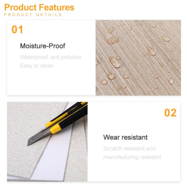 New Listing: 600x2440x4mm Waterproof and Flame Retardant SPC Wall Panel - Eco-Friendly Interior Decorative Panels for Background Wall