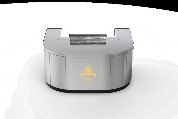 Table de gril électrique Teppanyaki personnalisée avec purificateur de fumée en option