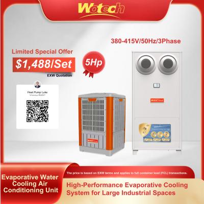 Special Offer for Evaporative Water Cooling AC sets floor standing Jet Flow Indoor with Plastic Outdoor