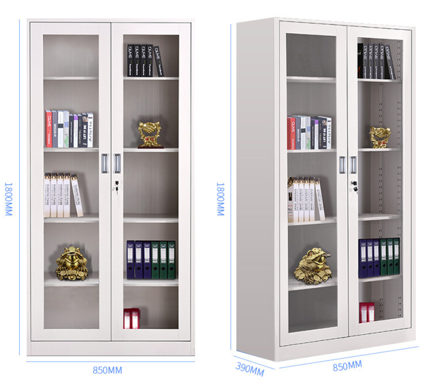 Modern Laboratory Storage Cabinet 2 Door Storage Drawers Cabinet Moisquite Resistant For Hospital