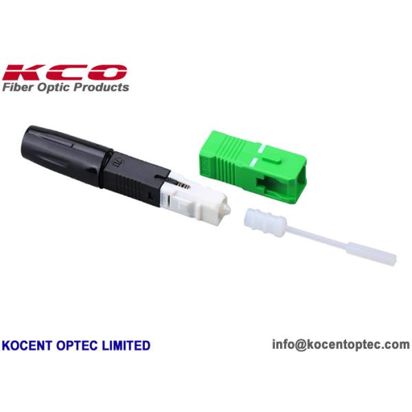 SC/APC Fast Connector with 3D Pass No Matching Gel and Compatible with 3mm Drop Cable