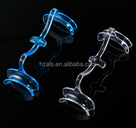 Claros/Claros Azul Doble Retractor de labio de la cabeza Dental Opener de labio de la mejilla de la mejilla de acero inoxidable herramienta quirúrgica con certificación CCC