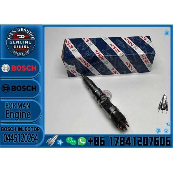 Ремонт впрысков 0 445 120 264 Автомобильный топливный инжектор 0445 120 264 0445120264 для автомобильных двигателей
