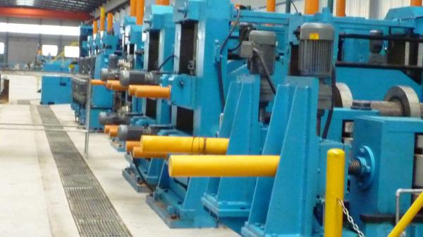 HF que solda X70 de grande resistência N80 API Tube Mill Steel Pipe que faz a máquina