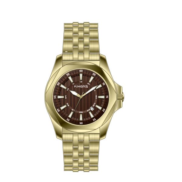 43.0 mm Men's Luxury wrist  stainless steel watches for ladies , quartz casual t watches