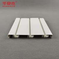 2m de comprimento PVC Slat Wall Panel Display Para decoração de painel de garagem em casa