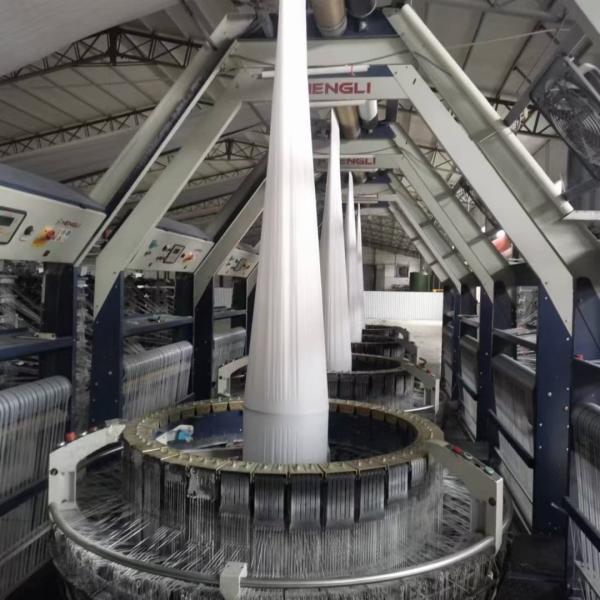 Six Shuttle Loom Used Circular Loom Machine For Plastic Woven Bag