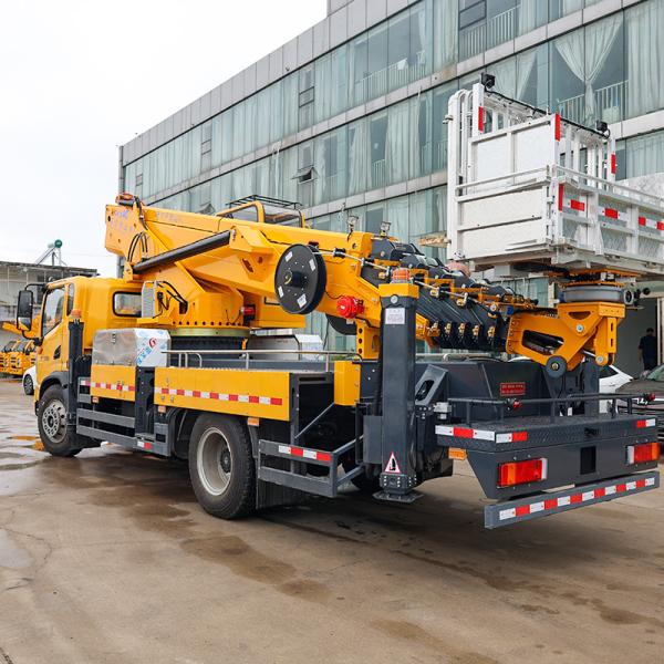 Low Price 40 metre truck platform lift Diesel 4*2 Hydraulic Lift Platform Truck for sale