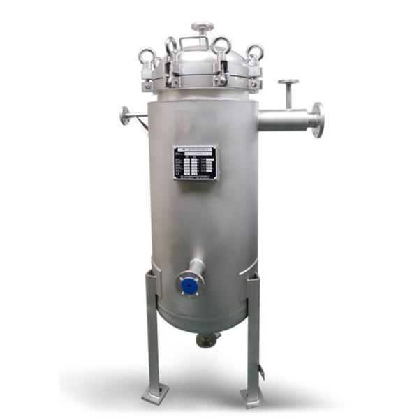 62KG 304 Stainless Steel 36 Cartridge Filter Housing Uses 40 Cartridges 6 Inch Flange In/Out