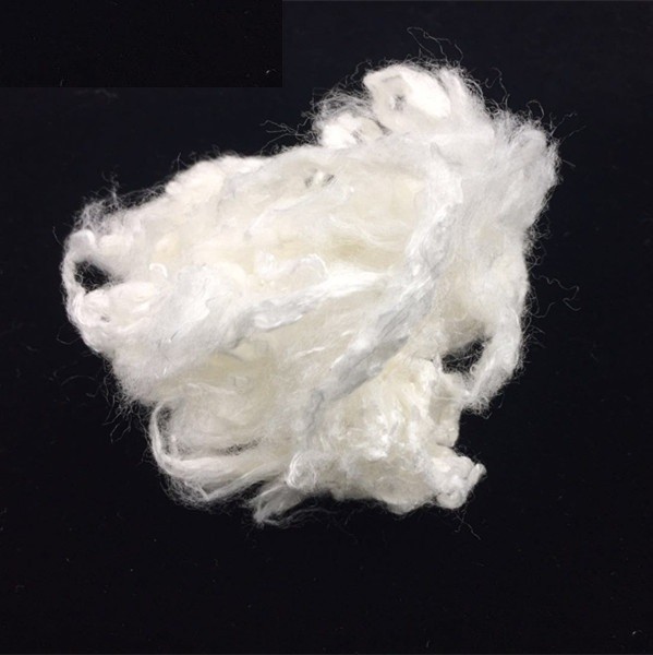 Eco - Friendly Viscose Rayon Fiber , Raw White Viscose Fiber 1.2d X 38mm