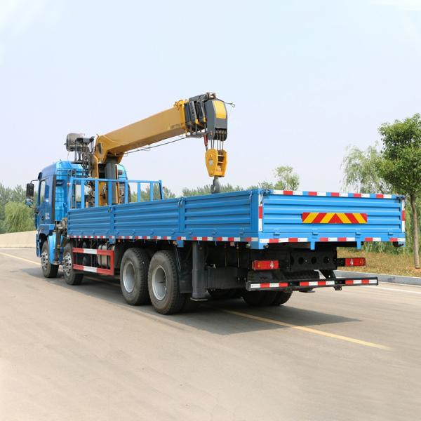 16 Ton Lifting Capacity 350hp 8*4 Truck Crane with Electronic Stability Control System