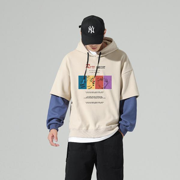 Sudaderas con capucha largas de la manga con el poliéster encapuchado 100% S-3XL para el invierno