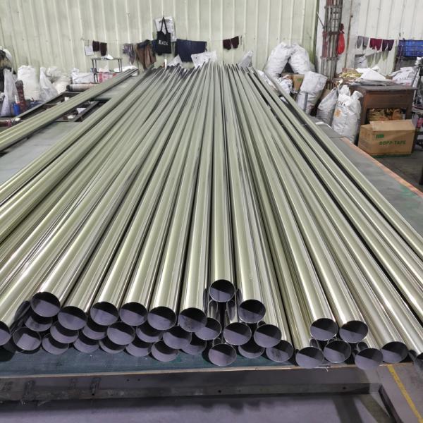 Polished Stainless Steel Welded Pipe with Customized Outer Diameter for Industrial and Commercial Uses