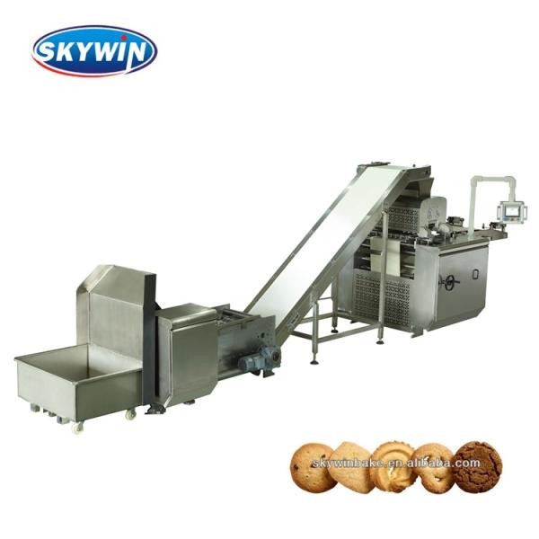 Siemens PLC Butter Cookie Machine , 620 Width Chocolate Chips Making Machine