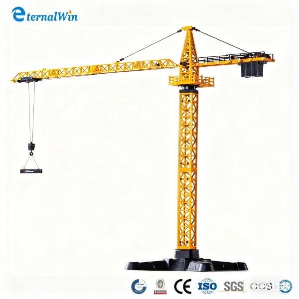 6 Tons 8 Tons 10 Tons Mobile Tower Crane Fixed Tower Crane