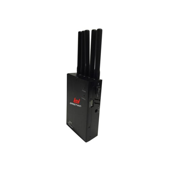 High Performance Cell Phone Signal Jammer To Block All GPS  With 5 Antennas