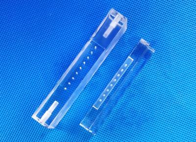 Tolerância personalizada da elevada precisão ±0.02mm da barra de quartzo da curvatura para a máquina da máscara protetora da impressora 3D e