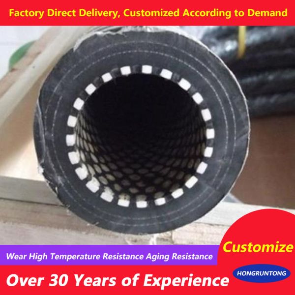 Ceramic Lined Rubber Hose with Strong Corrosion Resistance Flexible Bending and Anti-Scouring Performance