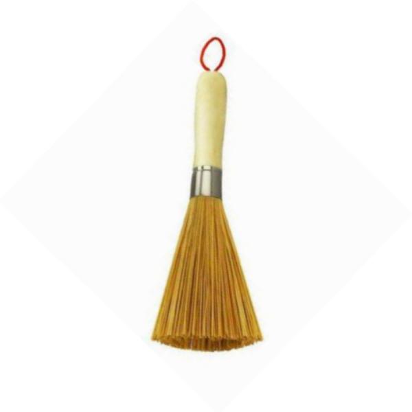 250mm Biodegradable Bamboo Brown Brushes In Kitchen Restaurants And Bars Practiced Tool