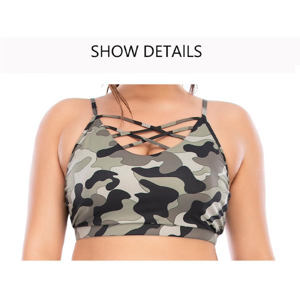 Printed Women's Sports Bra And Leggings Set 3XL Plus Size Breathable Sexy