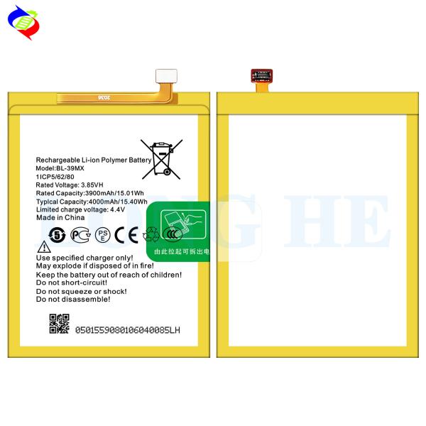 Двойная защита IC 4000mAh BL-39MX S5 Pro батарея для мобильного телефона Infinix X660