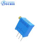 Potenciômetro de resistor variável de 10k Ohm Multiturn Cermet Trimmer 3299X-1-103LF