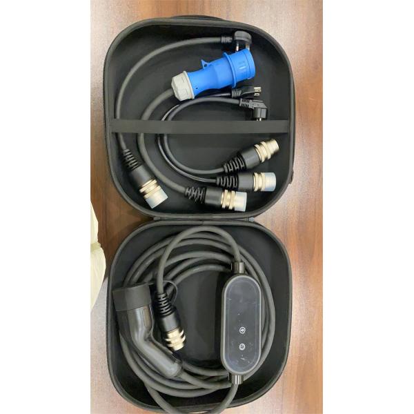 EV Car OEM Type2/Type1/GBT/NACS 3KW/7KW/11KW EV AC портативное зарядное устройство CE сертифицированный TPU материал, IP67 водонепроницаемый