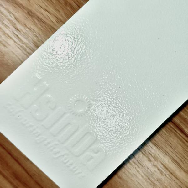 Teinture résistante à la corrosion et aux rides RAL9003 Peinture de revêtement en poudre époxy polyester extérieur blanche