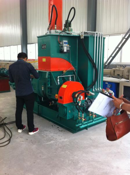 Rubber Dispersion Mixer , Rubber Internal Mixer For Plasticizing