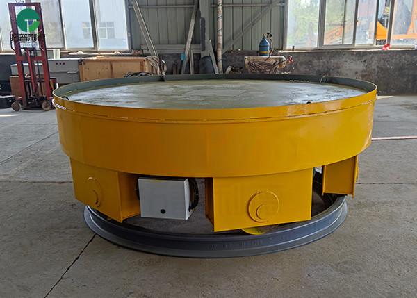 40 Tons Capacity Factory Apply 360 Degree Rotated Customized Electric Turntable