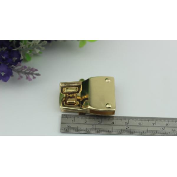 Dedicated design fashion accessories hardware gold metal twist lock for handbag