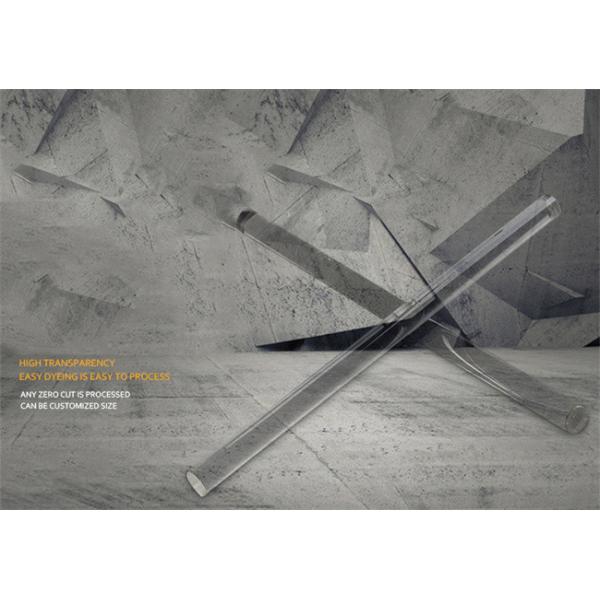 Свободные режа трубки штанги 3mm акриловые 78,7 дюйма прессуют прозрачная акриловая штанга