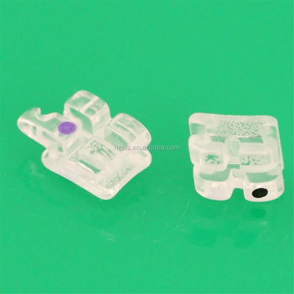 ROTH Dental Ortho Teeth Correction Braces Clear Crystal Sapphire Brackets For Orthodontic Treatment